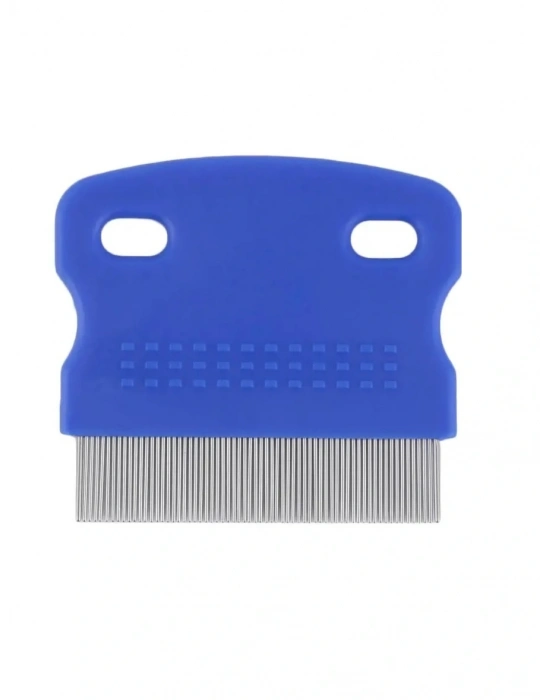 Evcil Hayvan Bakım Tarağı – Kedi Köpek Tavşan İnce Dişli Bit Pire Tarağı