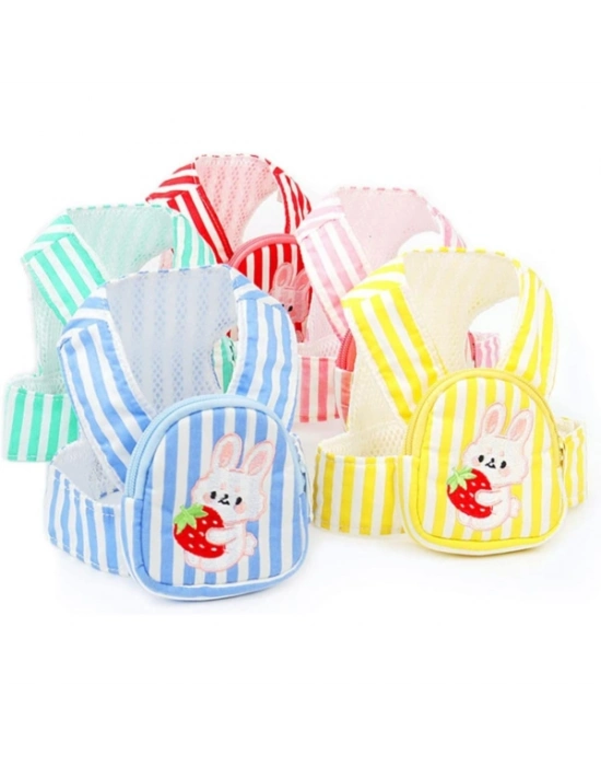 Evcil Hayvan Çantalı Göğüs Gezdirme Tasması Seti