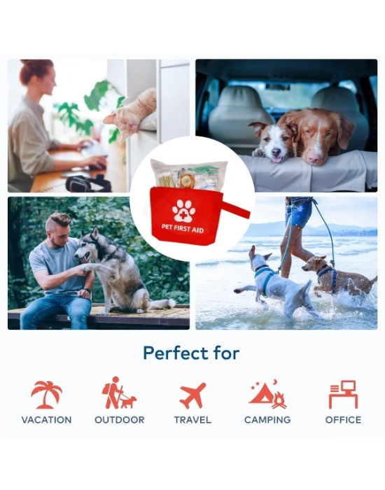 Evcil Hayvan İlk Yardım Seti Çantası
