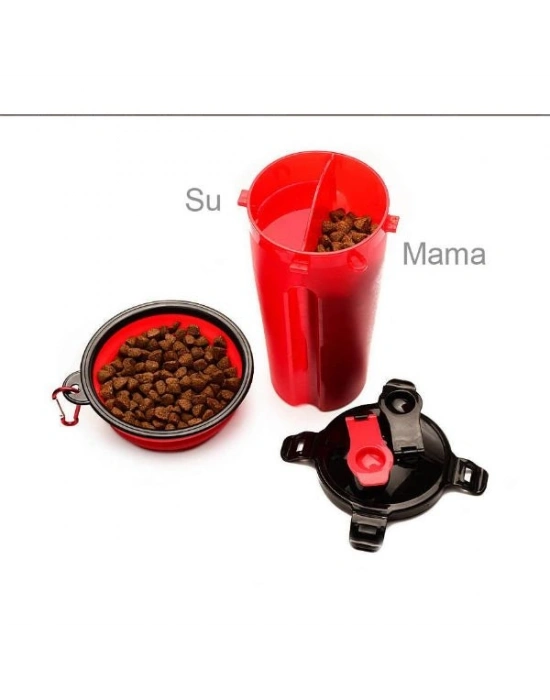 Evcil Hayvan Mama ve Su Taşıma Seti