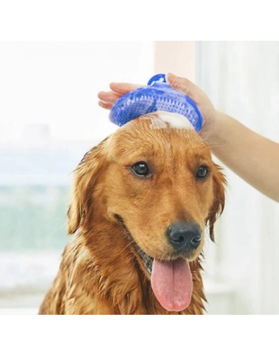 Evcil Hayvan Silikon Tüy Toplama Yıkama Fırçası