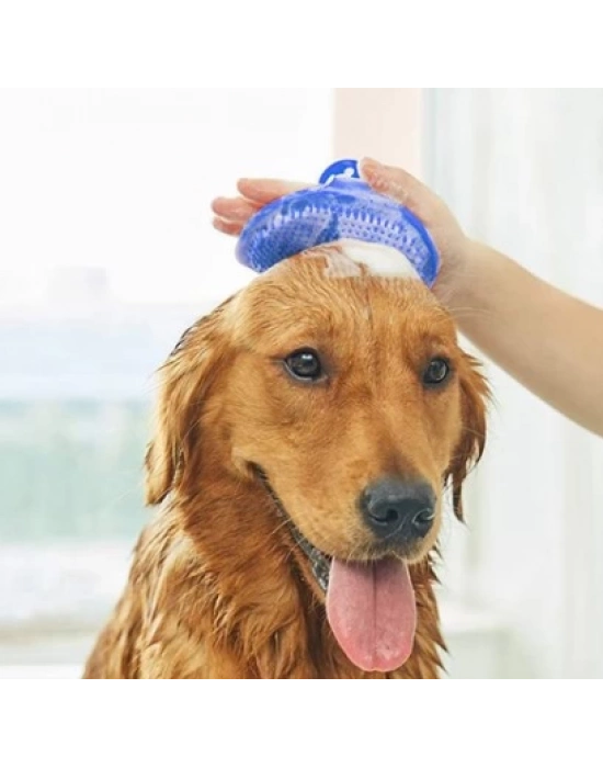 Evcil Hayvan Silikon Tüy Toplama Yıkama Fırçası