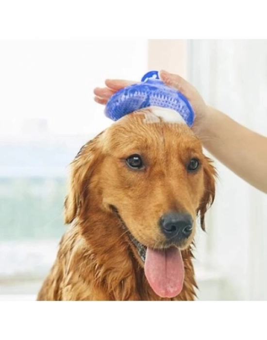 Evcil Hayvan Silikon Tüy Toplama Yıkama Fırçası