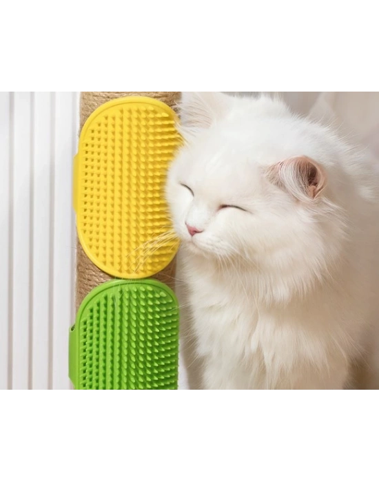 Evcil Hayvan Silikon Tüy Toplama Yıkama Fırçası