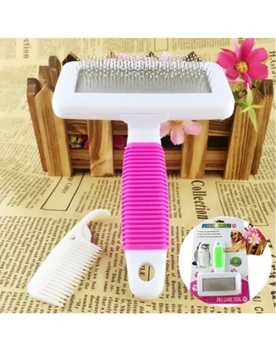 Evcil Hayvan Tarama Fırçası - Telli