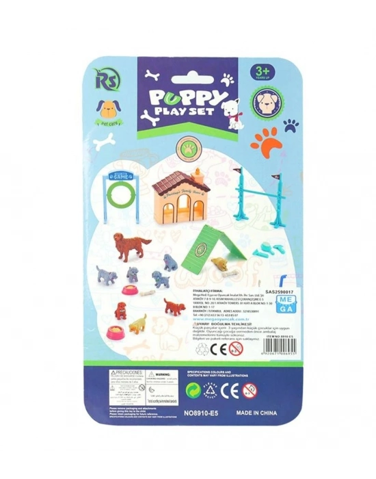 ® EVCİL HAYVAN YAVRU KÖPEK OYUN SETİ-MGA