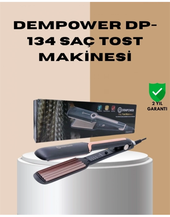 Evde Profesyonel Görünüm: DP-134 Tost Şekillendirici ile Kalıcı Stil