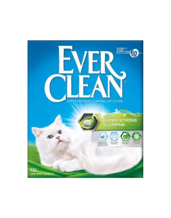 Ever Clean Extra Strong Kokulu Topaklanan Kedi Kumu 1 Adet 6 Lt