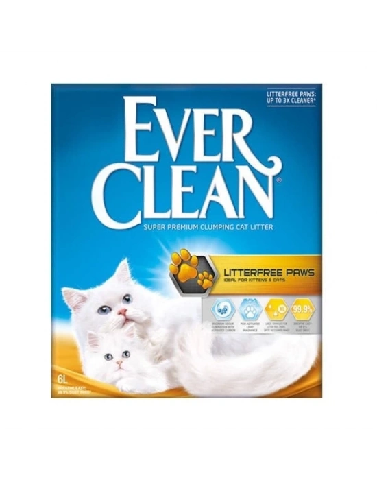 Ever Clean LitterFree Paws İz Bırakmayan Kedi Kumu 1 Adet 6 Lt
