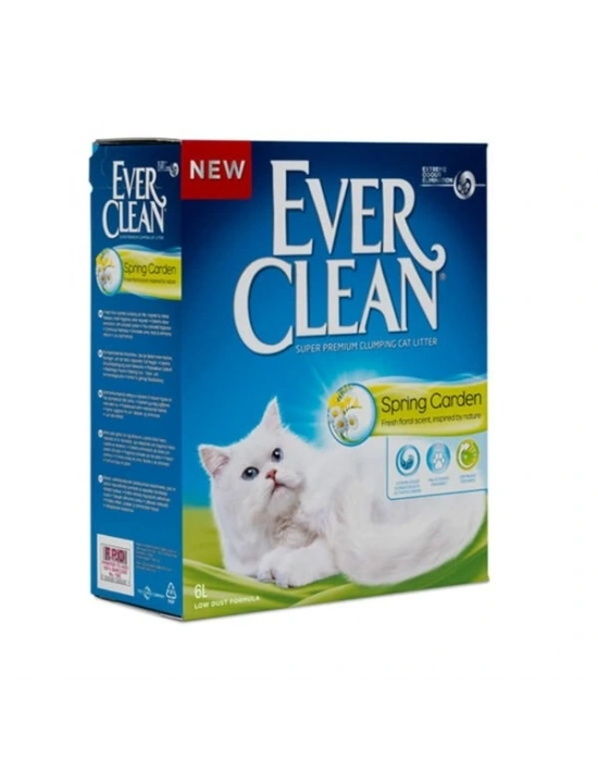 Ever Clean Spring Garden Topaklanan Kedi Kumu 1 Adet 6 Lt