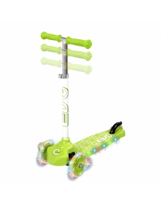 EVO SCOOTER 3TKR IŞIKLI MAX 50KG YEŞİL