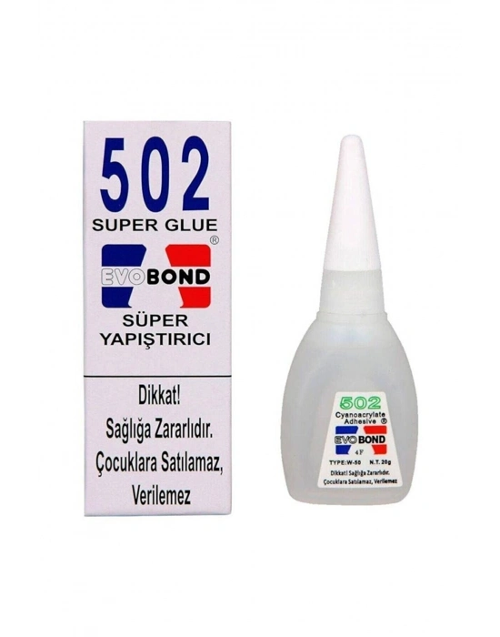 Evobond 502 Japon Yapıştırıcısı Süper Glue 20 Gr