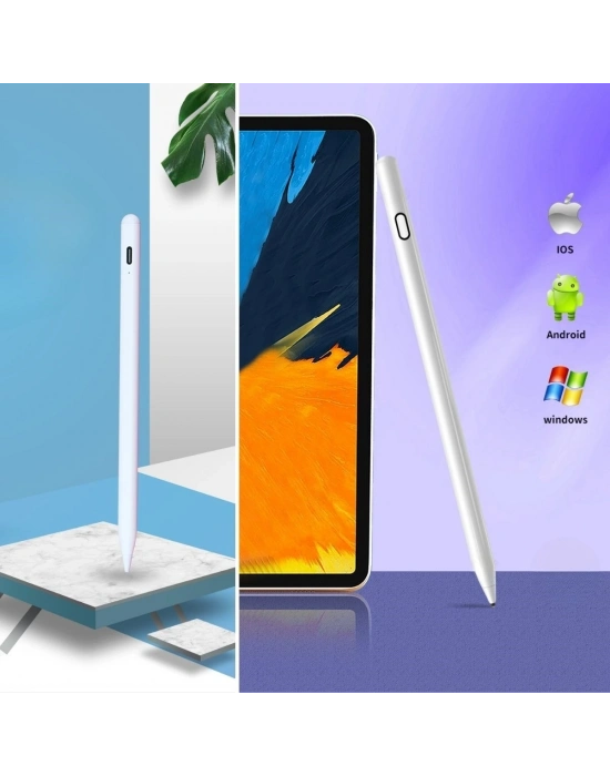 ®  Evrensel Tablet ve Dokunmatik Telefonlarla Uyumlu Hassas Çizim ve Tasarım Kalemi