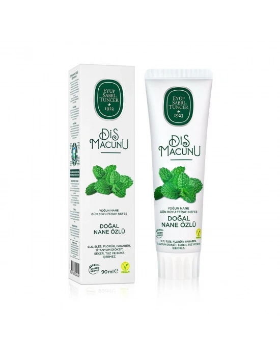 Eyüp Sabri Tuncer Doğal Diş Macunu 90 Gr Nane Özlü