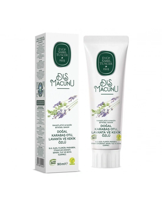 Eyüp Sabri Tuncer Doğal Diş Macunu 90gr Karabaş Otu & Lavanta ve Kekik Özlü