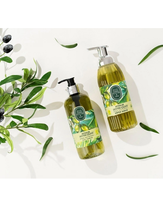 Eyüp Sabri Tuncer Doğal Zeytinyağlı Köpük Sabun 500 ml Ayvalık Zeytin Çiçeği