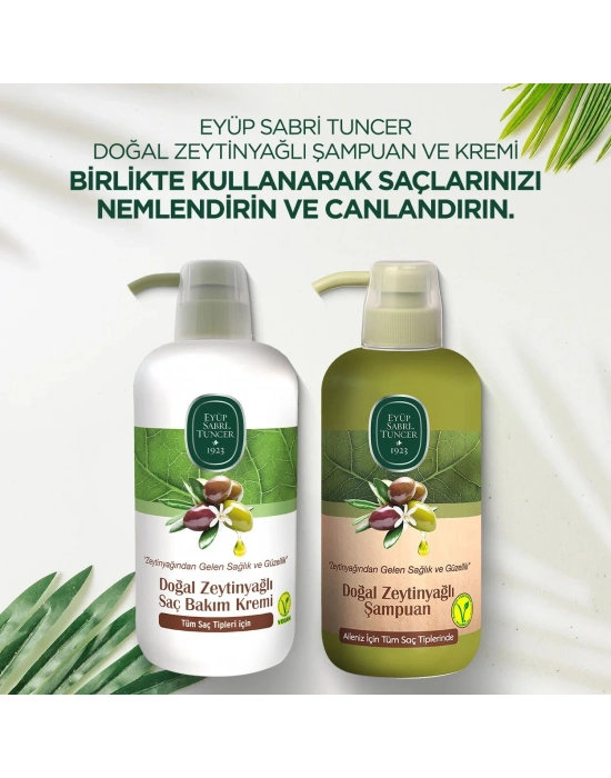 Eyüp Sabri Tuncer Doğal Zeytinyağlı Şampuan 600 ml