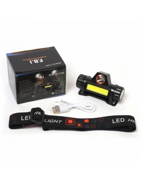 F-3434 Şarjlı Mıknatıslı Kafa Feneri