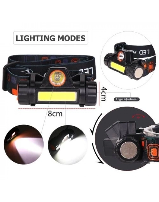 F-3434 Şarjlı Mıknatıslı Kafa Feneri