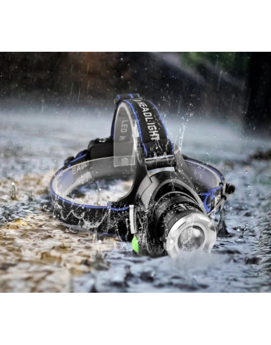 F-823a Su Geçirmez Şarjlı Kafa Lambası