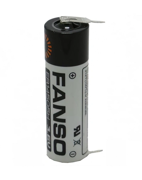 Fanso Er14505h 3.6v Aa Size Lithium Pil (li-socl2) 2 Pın