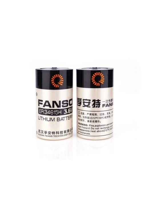Fanso Er34615h 3.6v D Size Lithium Pil (li-socl2)