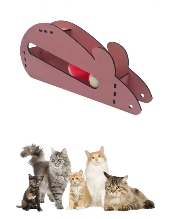 ®   Fare Kedi Oyunu Ahşap 2 Toplu Kedi Oyuncağı Tahta Kedi Oyunu Tahta Fare Ve Toplu Oyuncak