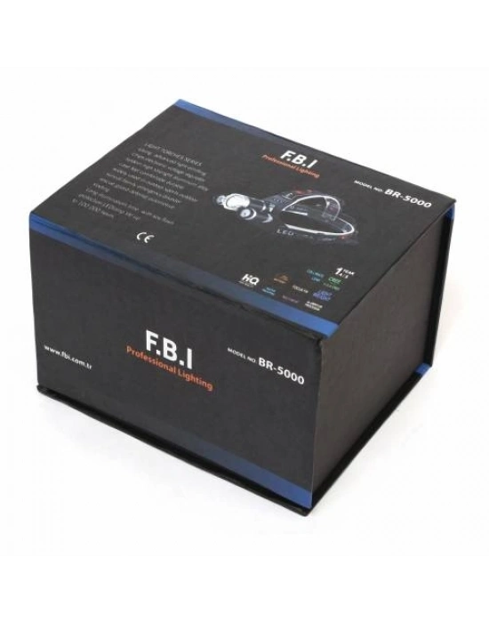 F.b.ı Br-5000 T6 5000 Lm 3xcree Xml-t6+2r5 Led Kafa Feneri