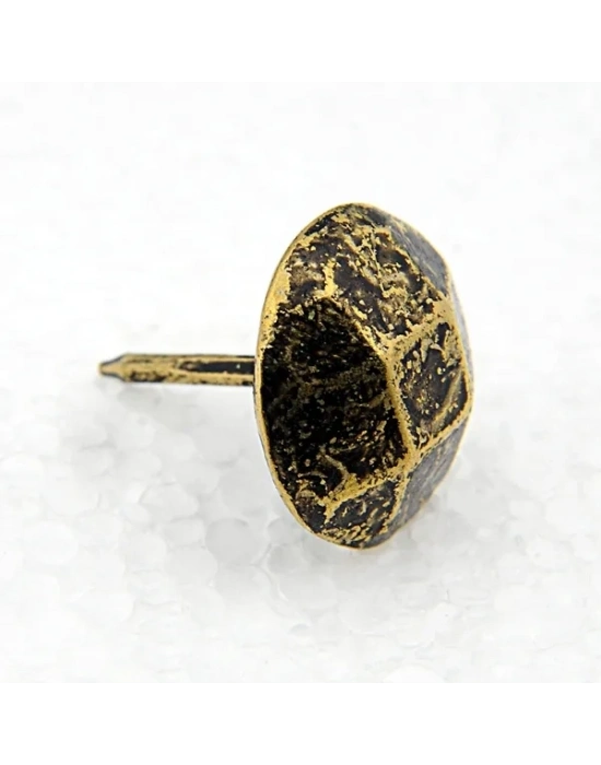 Febko - Eskitme Antik Beşgen Kabara / Raptiye 18 Mm 10 Adet