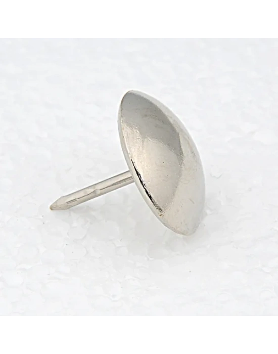 Febko - Gümüş Parlak Kabara / Raptiye 11 Mm 100 Adet