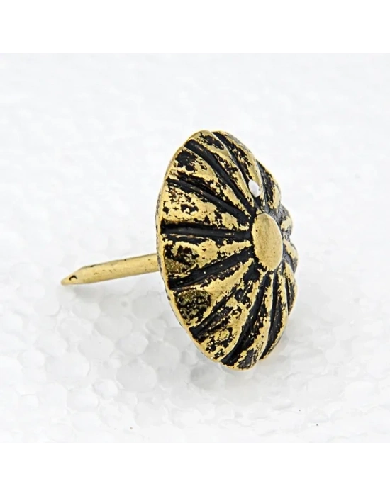 Febko - Papatya Desenli Eskitme Kabara / Raptiye 16 Mm 30 Adet