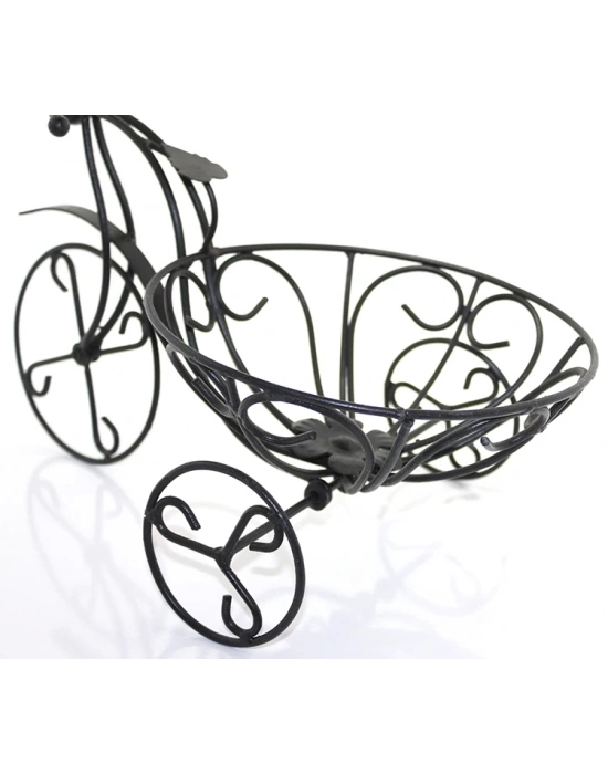 Ferforje Dekoratif Bisiklet Çiçeklik St00077