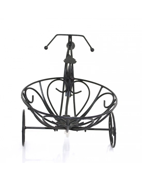 Ferforje Dekoratif Bisiklet Çiçeklik St00077