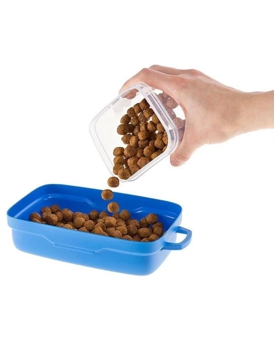 Ferplast Pet Risto Plastik Köpek Mama ve Su Kabı 1 Lt