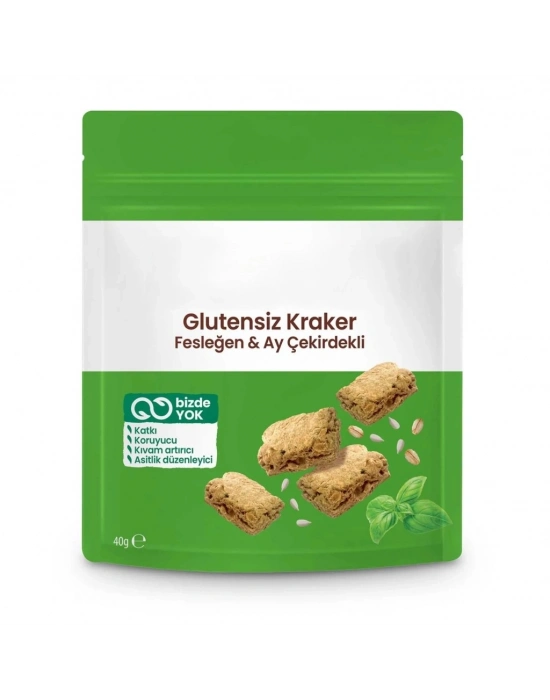 Fesleğenli Ayçekirdekli Kraker 40 Gr
