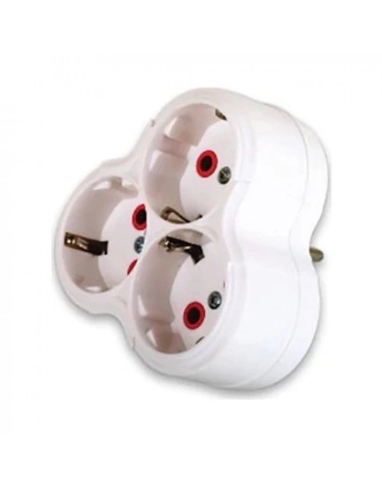 Fetih Üçlü Topraklı Fişli Priz