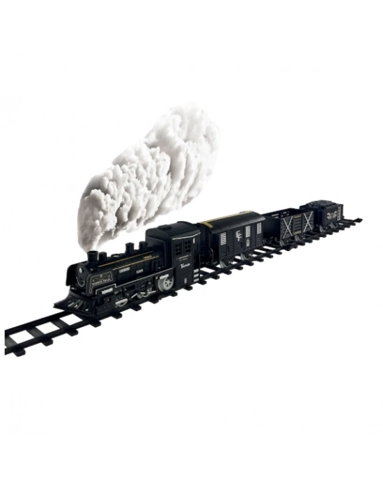 ® FF-1603C-4C IŞIKLI VE SESLİ BUHARLI TREN SETİ -VRD