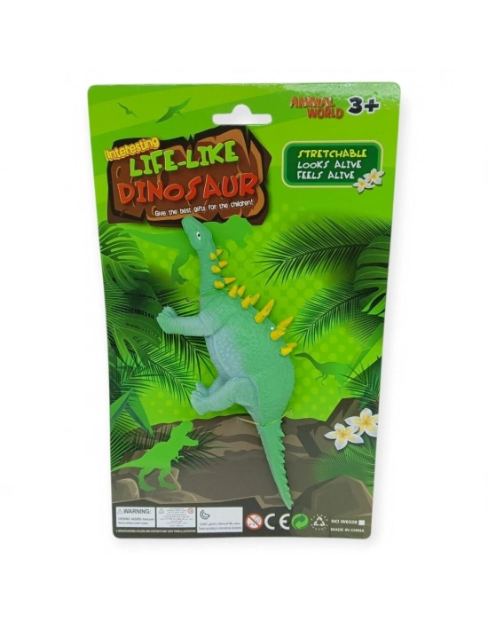 Fidget Oyuncak - Streç Dinazor Figürü 21 cm - Stegosaurus