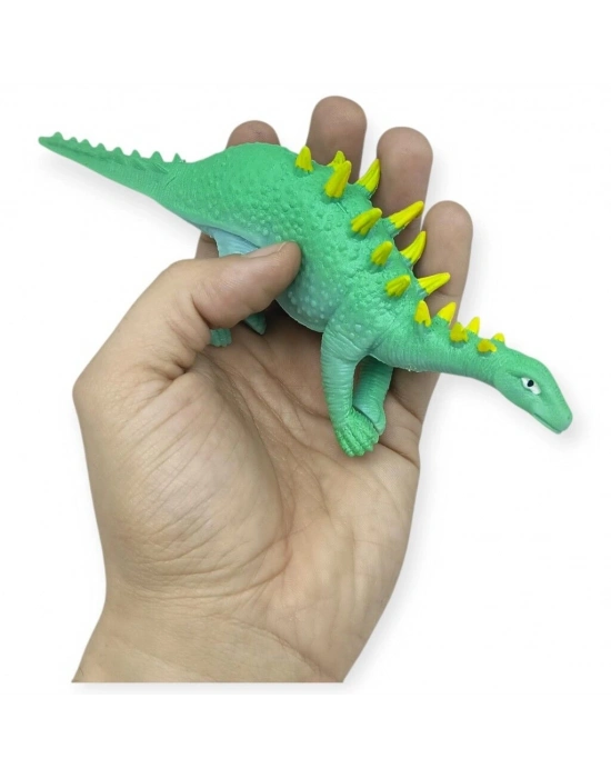 Fidget Oyuncak - Streç Dinazor Figürü 21 cm - Stegosaurus
