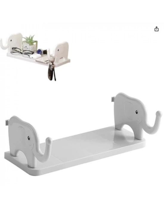 Fil Desenli Yapışkanlı Çok Amaçlı Raf