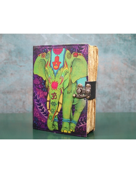 Fil Tasarımı Deri Defter