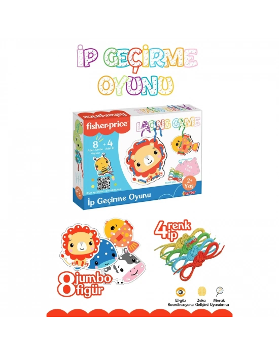 Fisher Price İp Geçirme Oyunu Lacing Game