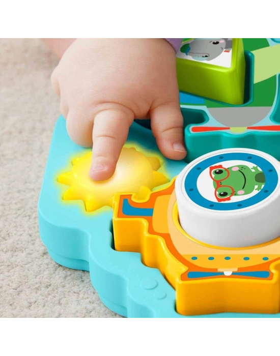 Fisher Price Sesli ve Işıklı Arabalar Puzzle HRP31