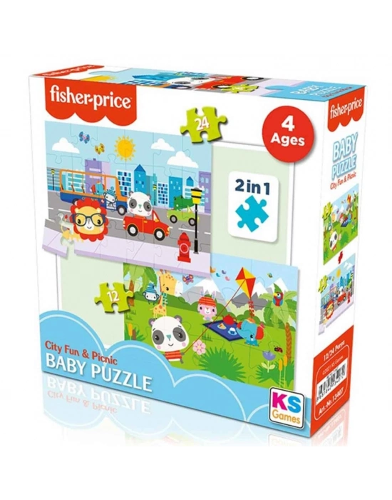 ®  FisherPriceBabyCityFun&Picnic2’si1AradaPuzzle