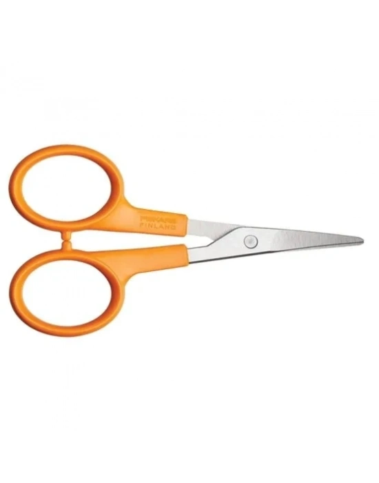 Fiskars 9808 M204 Kavisli Nakış Aplike Makası No: 4 İnç / 10 Cm - Paslanmaz Çelik