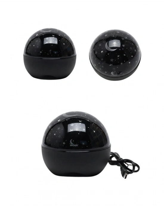 ® Fişli Yıldız Projektör Gece Lambası Müzikli