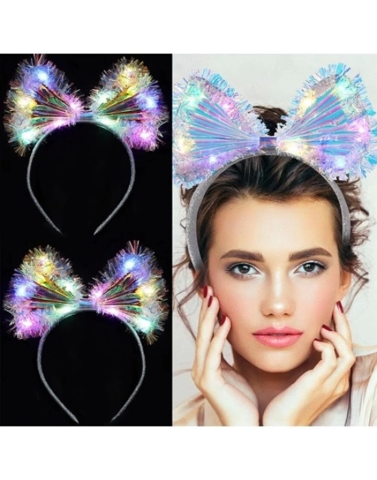 Fiyonk Gece Tacı Fiber Işıklı Ledli