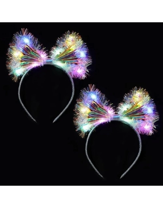 Fiyonk Gece Tacı Fiber Işıklı Ledli