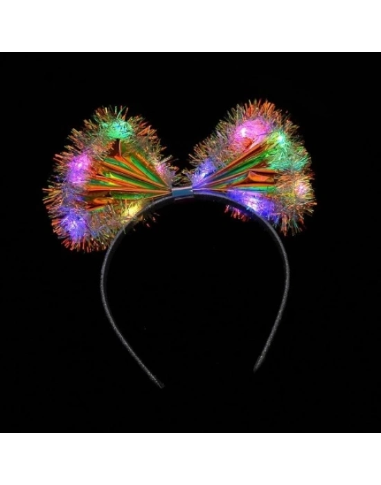 Fiyonk Gece Tacı Fiber Işıklı Ledli