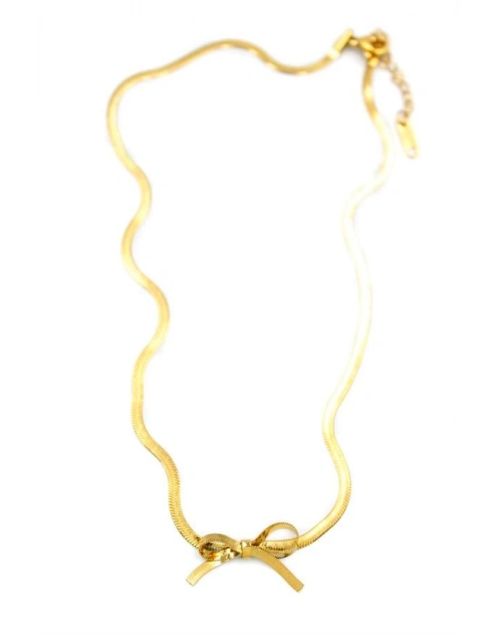 Fiyonk Kolye - Altın